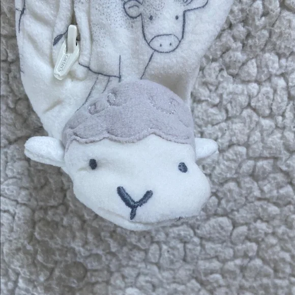 Carter’s Child of Mine Dinosaur and Farm Animal Sleeper Set - Newborn - Picture 8 of 12